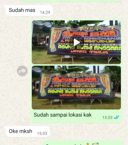 Pengiriman Papan Bunga Gununghalu